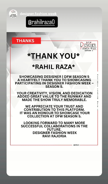 Designer Fashion Week